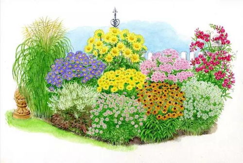 101张超高清精品手绘花境，惊艳你的视觉世界